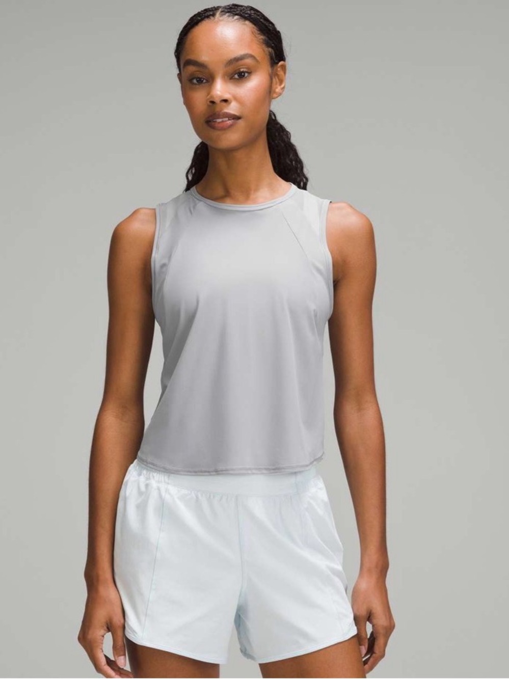 Lululemon Sculpt Cropped Tank Top
Rhino Grey size 0
